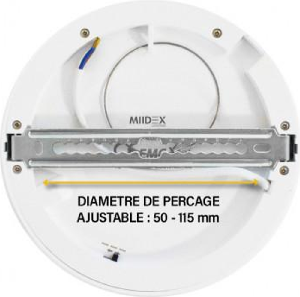PLAF DIAM170 12W CCT PC BLC AJ